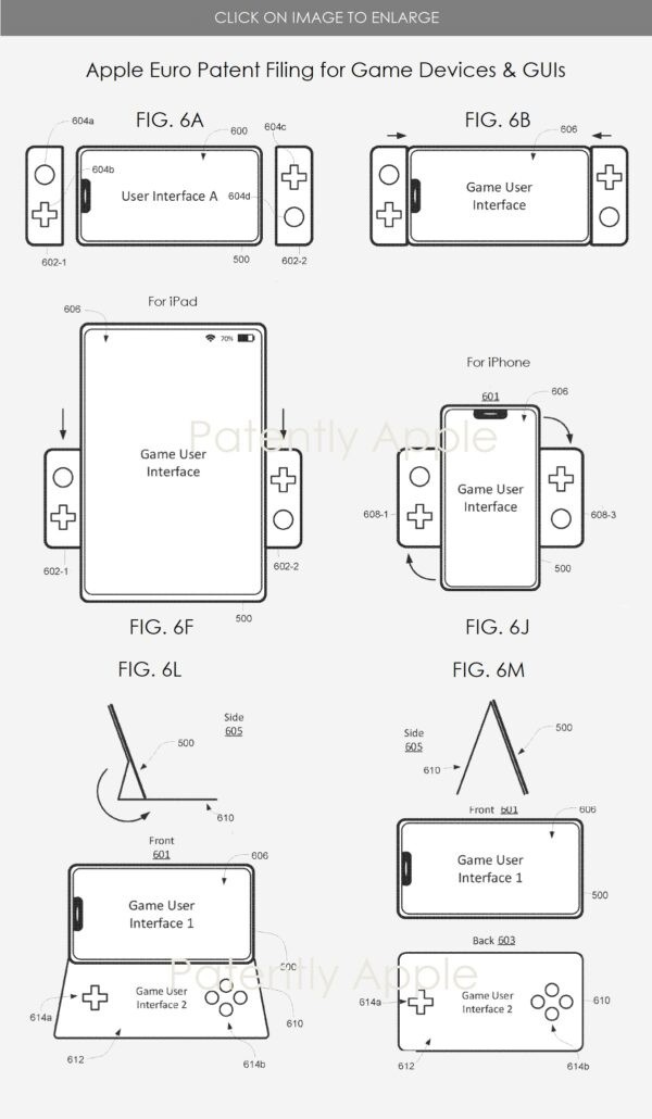 iPhone/iPad游戏手柄专利曝光：三种设计神似NS