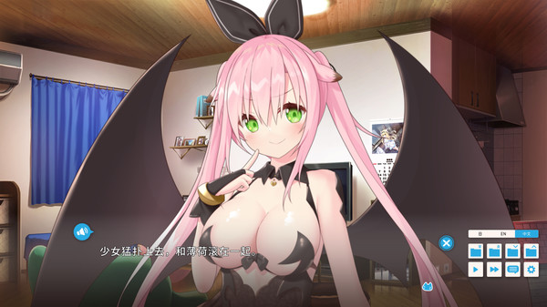 恋爱小说《家喵二三事Vol.1》现已在Steam支持中文