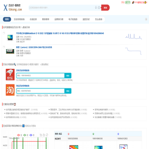 查询商品历史价格走势(京东