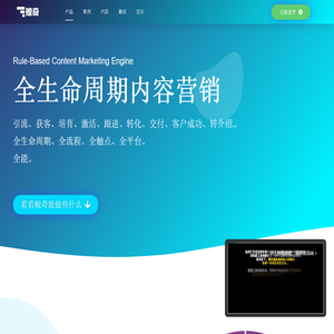 鲸奇营销自动化