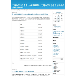 无锡驾照分回收