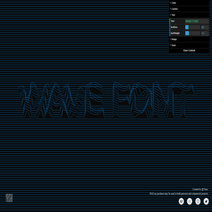 waveFont