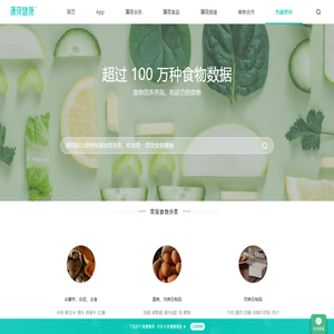 食物热量查询